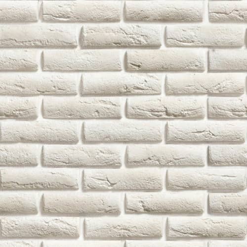 Купить Стеновая панель ПВХ Кронапласт Unique Кирпич белый 2700х250 мм по низкой цене