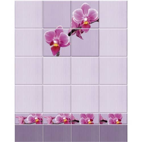 Стеновая панель ПВХ Кронапласт Unique Орхидея 2700х250 мм