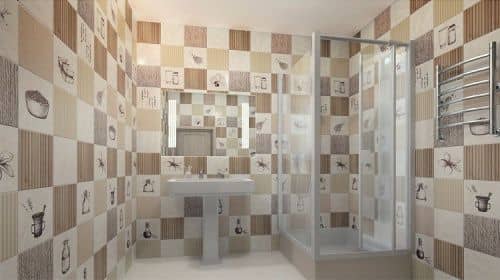 Стеновая панель ПВХ Кронапласт Unique Крафт фигурная 2700х250 мм