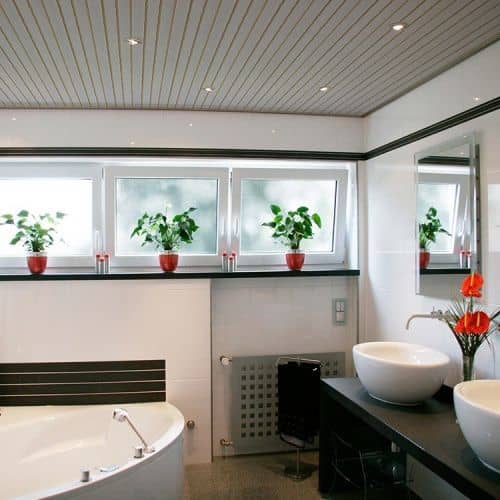 Панель ПВХ Кронапласт трехсекционная золото 3000х240 мм