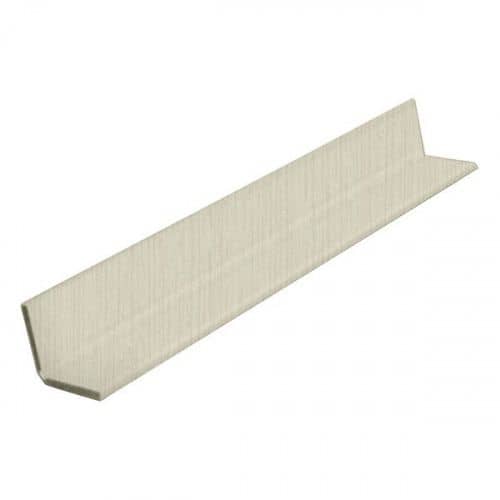 Угол ПВХ Век Бари серый универсальный 3000 мм