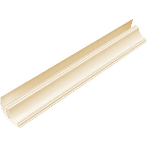 Потолочный плинтус Апласт Слоновая кость для ПВХ панелей 3000 мм