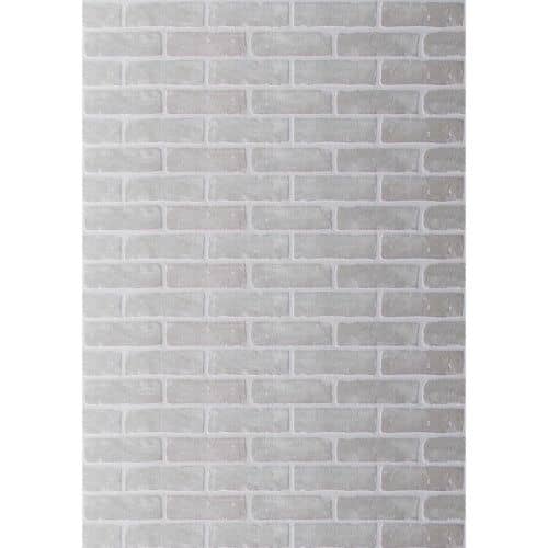 Стеновая панель ДВП DPI Кирпич белый 2440х1220 мм