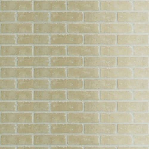 Стеновая панель ДВП DPI Кирпич желтый Бруклин 2440х1220 мм