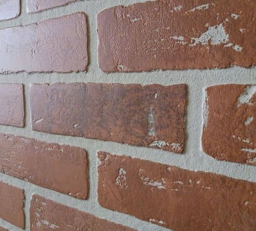 Стеновая панель ДВП DPI Кирпич красный 2440х1220 мм