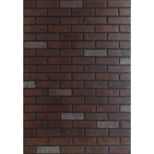 Стеновая панель ДВП DPI Кирпич красный обожженный 2440х1220 мм