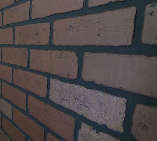 Стеновая панель ДВП DPI Кирпич красный обожженный 2440х1220 мм