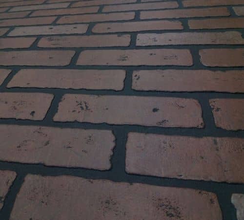 Стеновая панель ДВП DPI Кирпич красный обожженный 2440х1220 мм