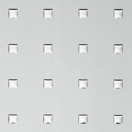 Стеновая панель Sibu Punch Line 3D Q10-40-40 Silver PF met Silver самоклеящаяся 2600х1000 мм