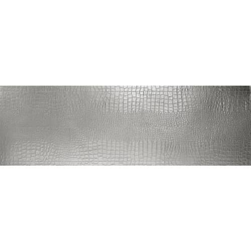 Стеновая панель Sibu Leather Line Croconova Platin самоклеящаяся 2612х1000 мм