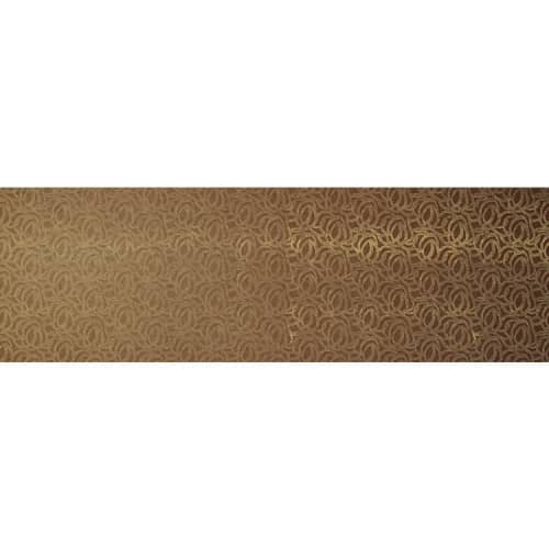 Стеновая панель Sibu Leather Line Eleganza Gold 2600х1000 мм самоклеящаяся