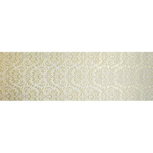 Стеновая панель Sibu Leather Line Imperial White Gold самоклеящаяся 2612х1000 мм