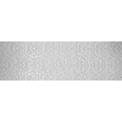 Стеновая панель Sibu Leather Line Imperial White Silver самоклеящаяся 2612х1000 мм