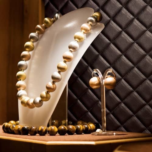 Купить Стеновая панель Sibu Leather Line Rombo 40 Mocca самоклеящаяся 2612х1000 мм по низкой цене