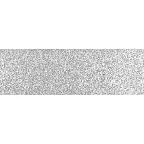 Стеновая панель Sibu Structure Line Bubble Silver PF met Silver самоклеящаяся 2600х1000 мм