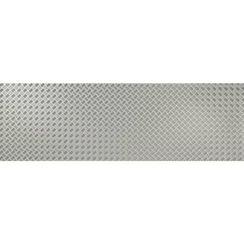 Стеновая панель Sibu Structure Line Step 5 Silver PF met самоклеящаяся 2612х1000 мм