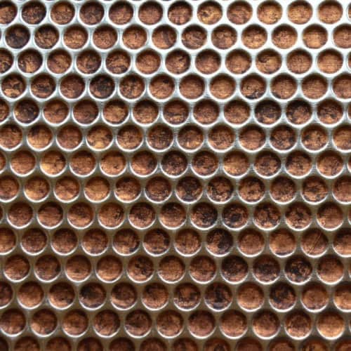 Стеновая панель Sibu Structure Line Race Vintage Copper Silve самоклеящаяся 2612х1000 мм