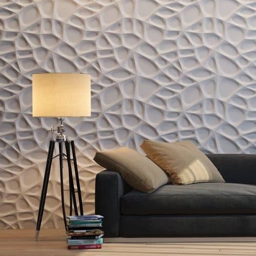 3D панель Artgypspanel Паутина дизайнерская из гипса 500х500 мм