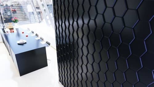 3D панель Artpole Bee дизайнерская из гипса 600х600 мм
