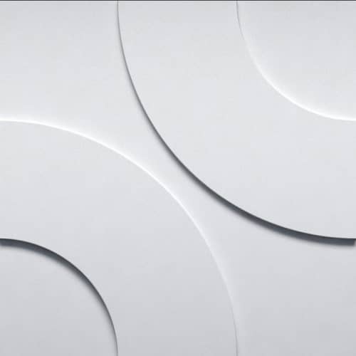 3D панель Artpole Hoop дизайнерская из гипса 600х600 мм