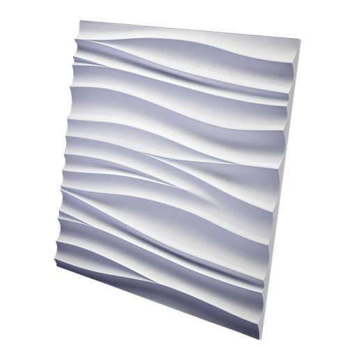 3D панель из гипса Artpole Silk 2 дизайнерская 600х600 мм