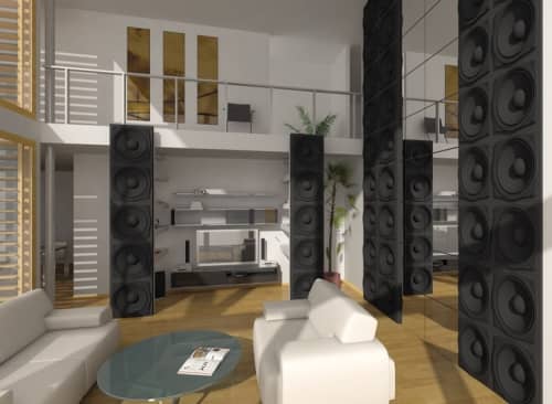 3D панель из гипса Artpole Sound дизайнерская 600х600 мм