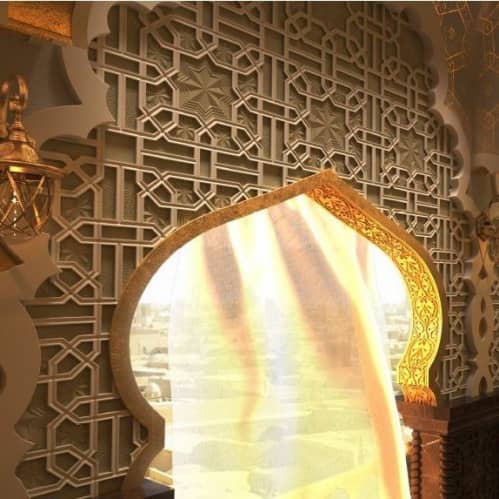 3D панель из гипса Artpole Sultan дизайнерская 600х600 мм