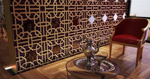 3D панель из гипса Artpole Sultan дизайнерская 600х600 мм