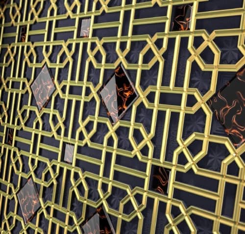 3D панель из гипса Artpole Sultan дизайнерская 600х600 мм
