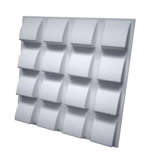 3D панель из гипса Artpole Tile дизайнерская 600х600 мм