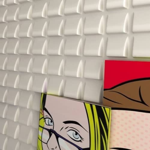 3D панель из гипса Artpole Tile дизайнерская 600х600 мм