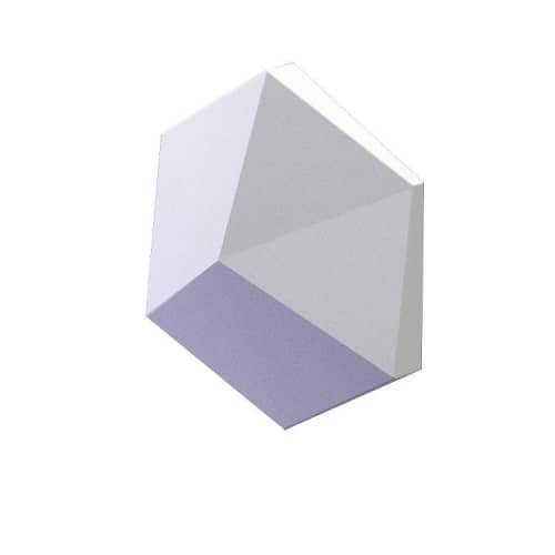 3D панель Artpole Cube-Ex1 дизайнерская из гипса 200x173 мм