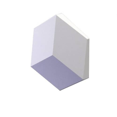 3D панель Artpole Cube-solo дизайнерская из гипса 200x173x35 мм