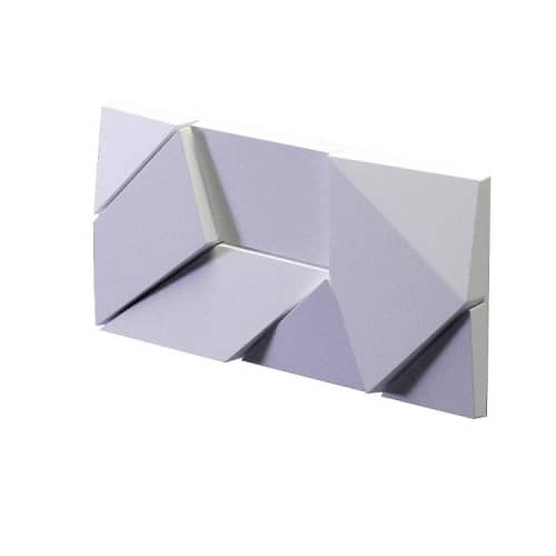 3D панель Artpole Origami дизайнерская из гипса 259x128 мм