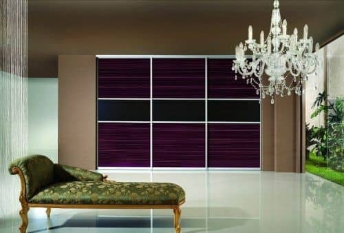 3D панель Artpole Barcode лиловый дизайнерская из стекла 200х300 мм