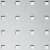 Стеновая панель Sibu Punch Line Q 10-40-40 Silver PF met 2600х1000 мм