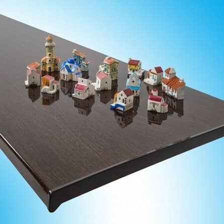 Купить Подоконник Moeller LD-S 30 ПВХ Венге глянцевый резка 350 мм по низкой цене