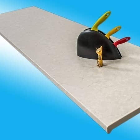 Купить Подоконник Moeller LD-S 30 ПВХ Светлый мрамор матовый резка 500 мм по низкой цене