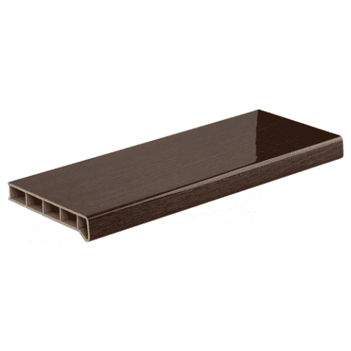 Купить Подоконник Moeller LD-S 30 ПВХ Венге глянцевый резка 450 мм по низкой цене