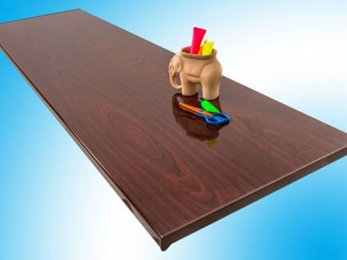 Купить Подоконник Moeller LD-S 30 ПВХ Махагон глянцевый резка 600 мм по низкой цене