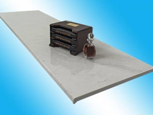 Купить Подоконник Moeller LD-S 30 ПВХ Каррара мрамор глянцевый резка 350 мм по низкой цене