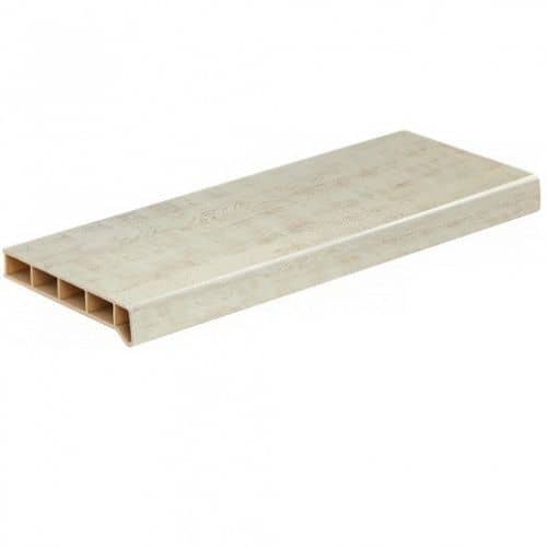 Купить Подоконник Moeller LD S 30 Белый ручей матовый резка с капиносом 800 мм по низкой цене