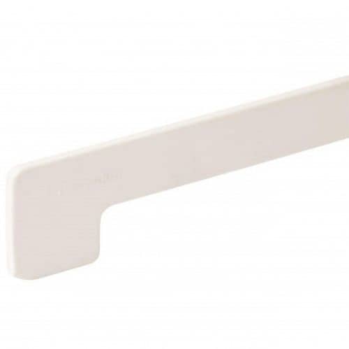 Купить Заглушка торцевая Werzalit белая 605x37 мм по низкой цене