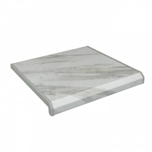 Купить Подоконник Danke Komfort ПВХ серый глянцевый резка 400 мм по низкой цене