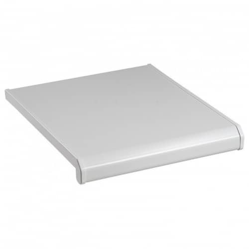 Купить Подоконник Danke Standard Satin Bianco ПВХ матовый резка 100 мм по низкой цене