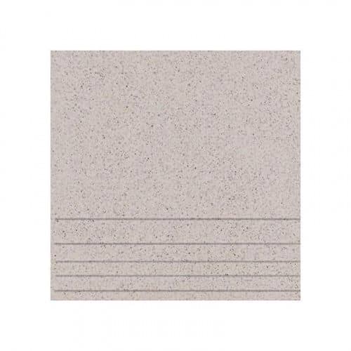 Купить Керамогранит Шахтинская Плитка Техногрес Профи ступени, матовый, светло-серые, 300x7x300 мм по низкой цене