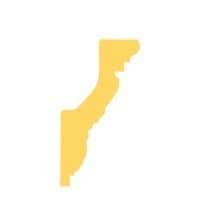 Потолочный плинтус из пенопласта, пвх, полиуретана, пенополистирола и дюрополимера.