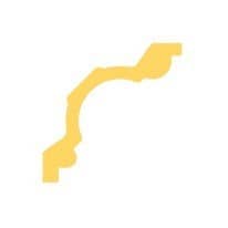 Потолочный плинтус из пенопласта, пвх, полиуретана, пенополистирола и дюрополимера.