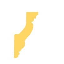 Потолочный плинтус из пенопласта, пвх, полиуретана, пенополистирола и дюрополимера.