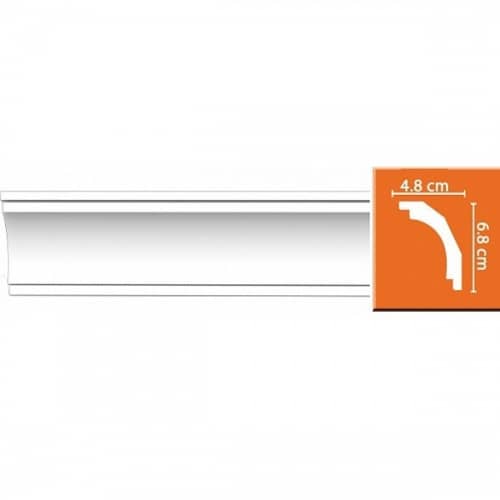 Потолочный плинтус из пенопласта, пвх, полиуретана, пенополистирола и дюрополимера.